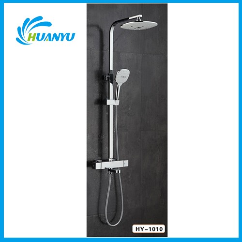 Iseti yentonga ye-Square Shower eRetractable